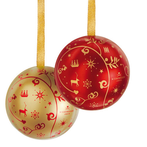 Weihnachtskugeln 2012 mit Marzipan Sternen werbemittel1