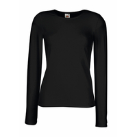 Fruit of the Loom Lady-Fit Long Sleeve Crew Neck T