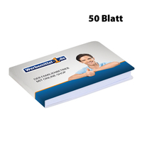 Haftnotizblock Sticky mit Softcover 50 Blatt