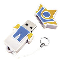 USB-Stick Soft PVC 2D small 4 GB