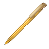 Ritter-Pen Kugelschreiber CLEAR Clip gold lackiert