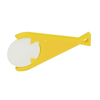 Designer-Chiphalter "Piranha" mit 1€-Chip
