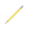 Mini Bleistift mit Radiergummi