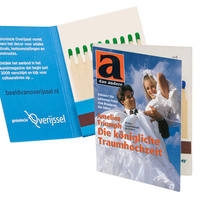 Streichholzbriefchen Buchform