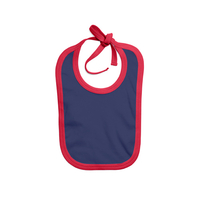 BabyBugz Baby Bib with Contrast Ties