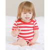 BabyBugz Baby Striped Short Sleeve Bodysuit