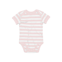 BabyBugz Baby Striped Short Sleeve Bodysuit