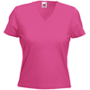 Fruit of the Loom Lady-Fit V-Neck T