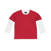 Humbugz Boys' Skater Layered Top