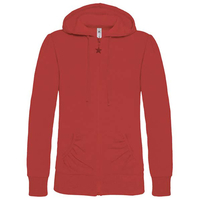 B&C Ladies' Hooded Zip Sweat