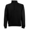 Fruit of the Loom Zip Neck Raglansweat