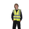 Yoko Kids Hi Vis 2 Band & Brace Waistcoat