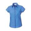 Russell Collection Popelin Bluse