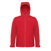 B&C Kids' Hooded Softshell