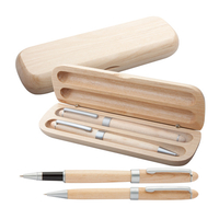 Kugelschreiber Set aus Holz Nawodu