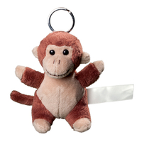 MiniFeet Plüsch Schlüsselanhänger Affe