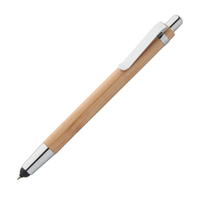 Touchpen mit Kugelschreiber aus Bambus Tashania