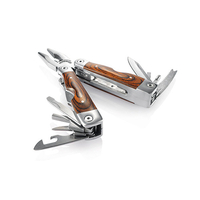 Multitool mit Holzgriff und Bitset