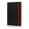 A5 Notizbuch mit farbigem Seitenrand