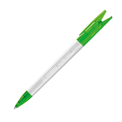 /WebRoot/Store/Shops/Hirschenauer/5601/8868/1FD3/AB81/E097/4DEB/AE76/5BEB/STABILO_myclip_transp_cap_green_SPP_150dpi.jpg