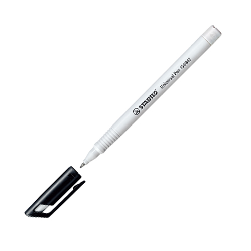 /WebRoot/Store/Shops/Hirschenauer/5601/8900/F464/24F7/E0A5/4DEB/AE76/5BD6/STABILO_Universal_Pen_150_842_white_black_SPP_open_150dpi.jpg