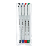STABILO Folienschreiber 4er Schreib-Set Universal-Pen wasserlöslich