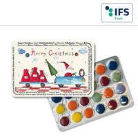 Kleinster (Advents-)Kalender der Welt Standardmotive mit Schokolinsen