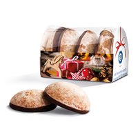 WEISS 4-er Mini-Lebkuchen, Werbe-Tray