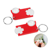 Chiphalter mit 1€-Chip und Lupe  Raglan