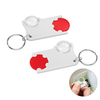 Chiphalter mit 1€-Chip und Lupe  Raglan
