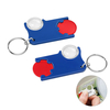 Chiphalter mit 1€-Chip und Lupe  Raglan