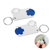 Chiphalter mit 1€-Chip und Lupe  Raglan