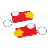 Chiphalter mit 1€-Chip und Lupe  Raglan