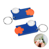 Chiphalter mit 1€-Chip und Lupe  Raglan