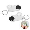Chiphalter mit 1€-Chip und Lupe  Raglan