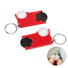Chiphalter mit 1€-Chip und Lupe  Raglan