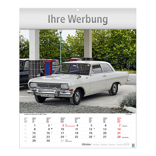 Bildkalender Opel-Kalender - werbemittel-1.de - Werbeartikel bedrucken 