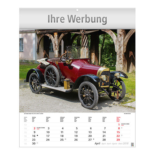 Bildkalender Opel-Kalender - werbemittel-1.de - Werbeartikel bedrucken 