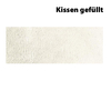 Kissen gefüllt