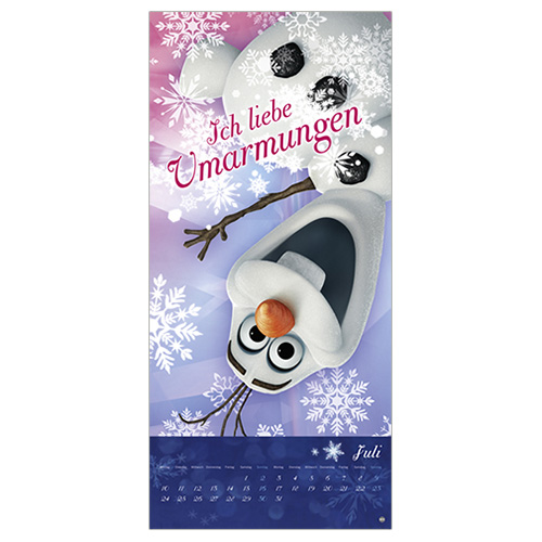 Heye Kalender Die Eiskönigin - werbemittel-1.de - Werbeartikel 