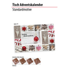 Tisch Adventskalender Standardmotive