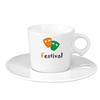 Kaffeetasse Fantasy mit Untertasse