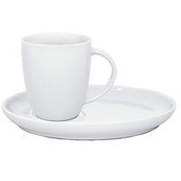 Kaffeetasse Glamour mit Untertasse