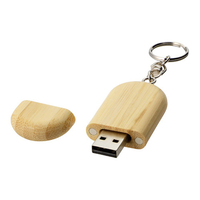 USB-Stick Wood Oval 32 GB