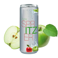 Apfelspritzer, 250 ml, No Label Look (Alu Look)