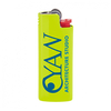 BIC Styl'it Luxury Lighter Case Neon Feuerzeug + Hülle