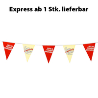 Papier-Wimpelkette strong Kleinauflage EXPRESS