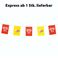 Papier-Fahnenkette strong Kleinauflage EXPRESS