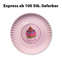 Pappteller ø 17 cm Kleinauflage EXPRESS