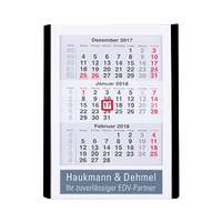 Tischkalender Vela Smart, Kalendarium DE